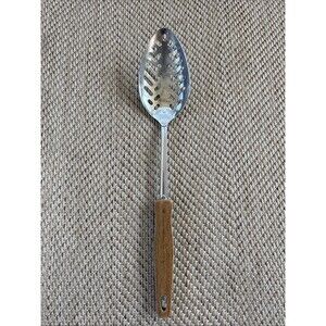 Vintage Ekco Eterna Slotted Cook Spoon
